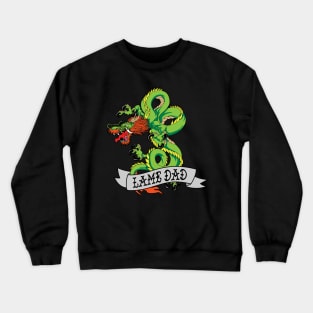 New School Dragon Crewneck Sweatshirt